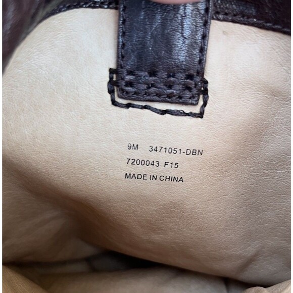 FRYE Anna Women's 9M Leather Mid-Calf Pull On Boots - Brown - Picture 14 of 14